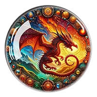 Magnet Dragon / Magnets Féeriques