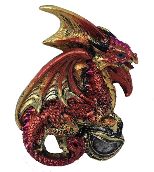 Magnet Dragon Rouge / Nouveautés