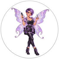 Magnet G&eacute;ant F&eacute;e Coiffeuse A