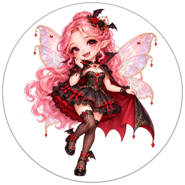 Magnet G&eacute;ant F&eacute;e Vampire #01 / Magnets F&eacute;es