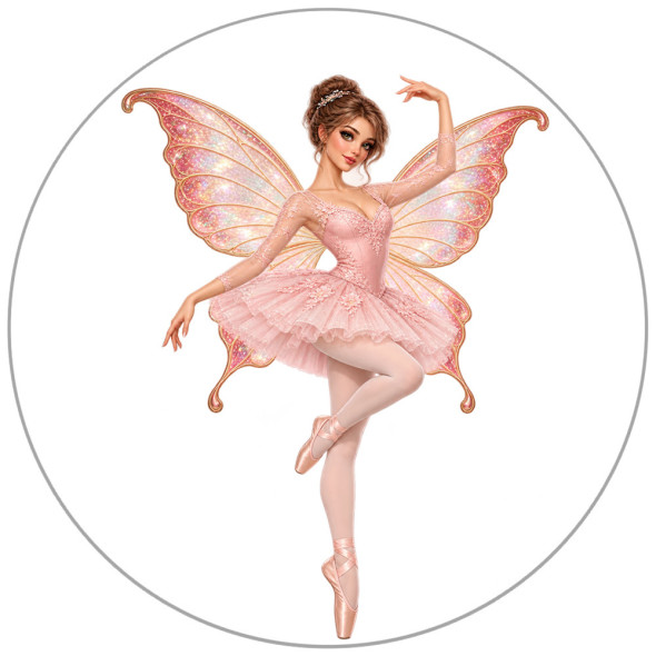Magnet G&eacute;ant F&eacute;e Danseuse / Magnets F&eacute;es M&eacute;tiers