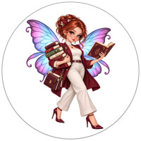 Magnet G&eacute;ant F&eacute;e Libraire B