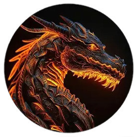 Magnet Géant Dragon / Magnets Dragons