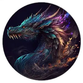 Magnet Géant Dragon / Magnets Dragons