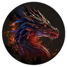 Magnet Géant Dragon / Magnets Dragons