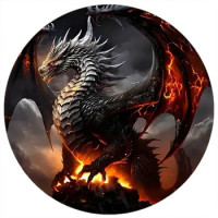 Magnet Géant Dragon