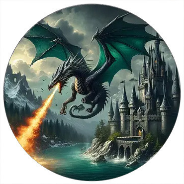 Magnet Géant Dragon / Magnets Dragons