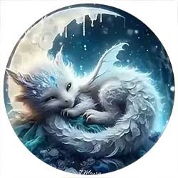 Magnet G&eacute;ant Dragon Baby / Meilleurs ventes