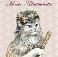 Magnet Chat Séverine Pineaux Marie-Chatounette MAK004