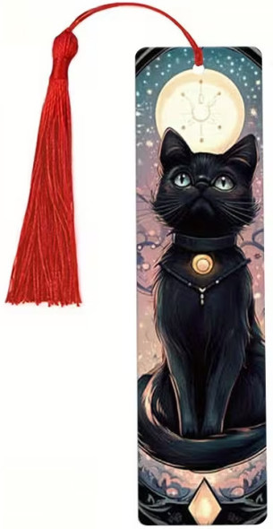 Marque-Page en bois Chat / Marque-Pages Chats