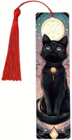 Marque-page en bois Chat