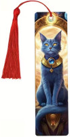 Marque-page en bois Chat