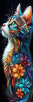 Marque-Page Chat Fantastic Cat #2