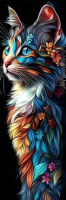 Marque-Page Chat Fantastic Cat #4