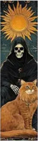 Marque-Page Chat Mystique