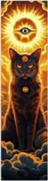 Marque-Page Chat Mystique