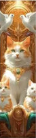 Marque-Page Chat Mystique