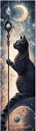 Marque-Page Chat Mystique / Marque-Pages Chats
