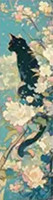 Marque-Page Chat avec fleurs