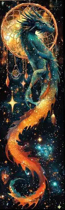 Marque-Page Dragon "Mystical Dragon #2" / Nouveautés