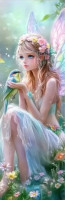 Marque-Page Fée Garden Fairy #1