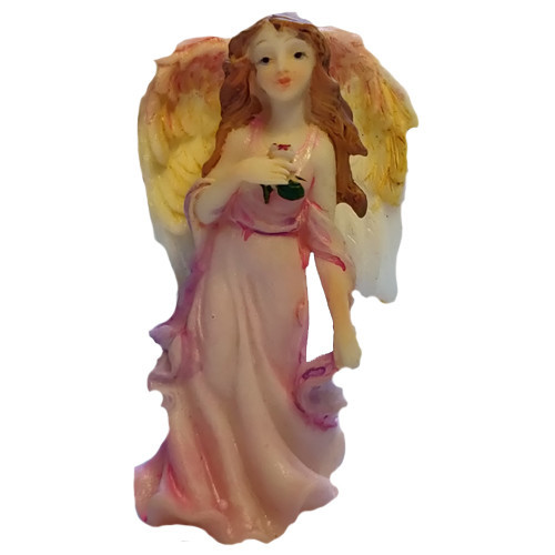 Mini Ange avec rose / Statuettes Anges