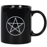 Mug gothique black pentagram
