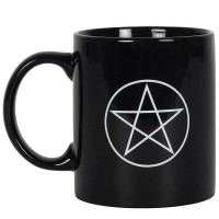 Mug gothique black pentagram