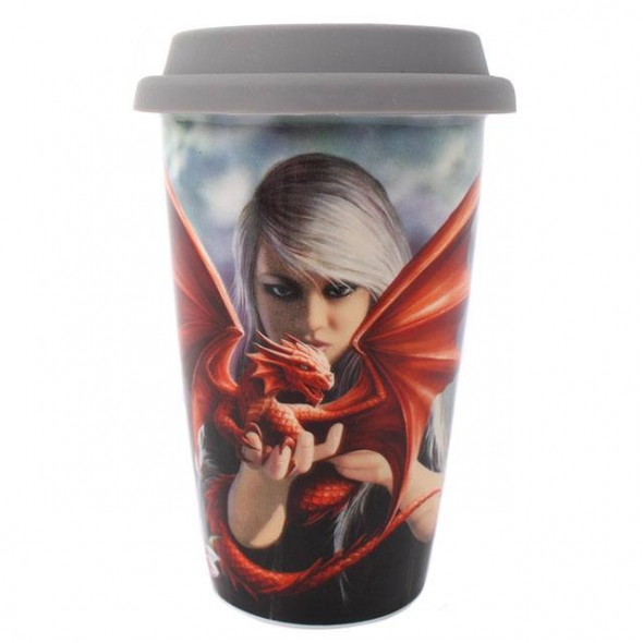 Mug avec couvercle "Dragon Kin" / SOLDES