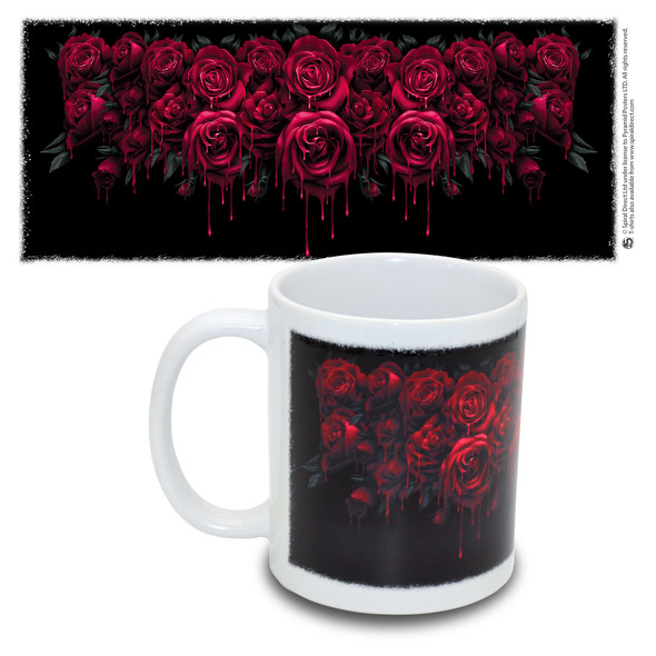 Mug "Blood Rose" / Accessoires Gothiques