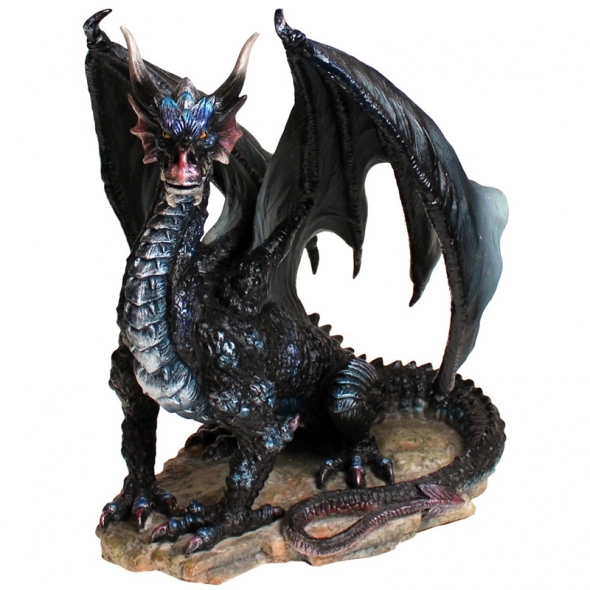 Dragon Noir "Roxzyle" / Dragons Colorés