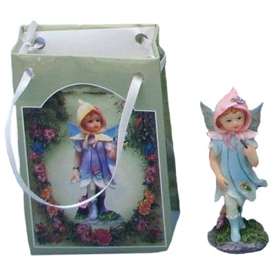 Mini Figurine de Fée Bleue + Sac / Toutes les Figurines de Fées