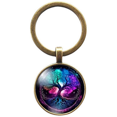 Porte-Clefs Arbre de Vie / Porte-Clefs Hommes Arbres