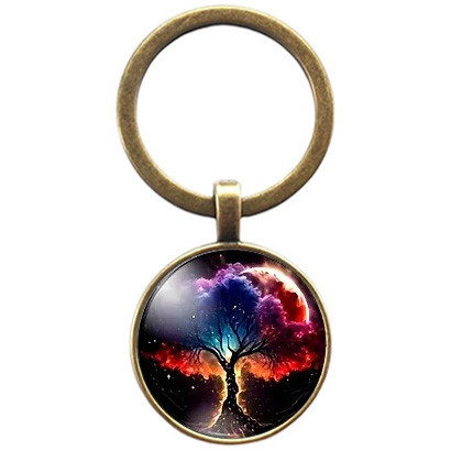 Porte-Clefs Arbre de Vie / Porte-Clefs Hommes Arbres