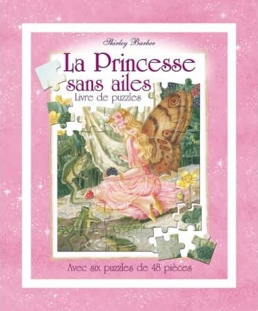 Livre de puzzles "Princesse sans ailes" / Piccolia