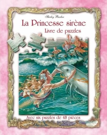 Livre de puzzles "La Princesse sirène" / Piccolia