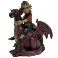 Figurine de Pixie avec Dragon