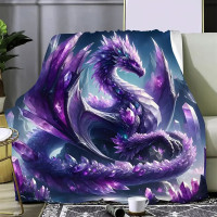 Plaid Dragon - Amethyst Dragon