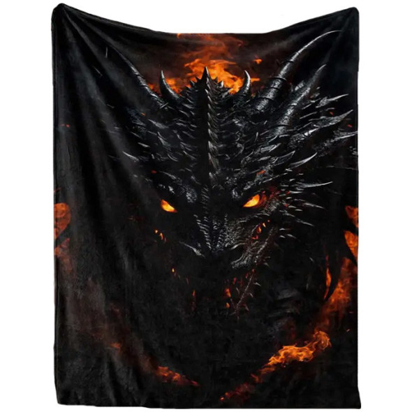 Plaid Géant Dragon "Dragon Terror" / Plaids Dragons