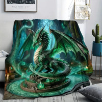 Plaid Dragon - Emerald Dragon