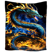 Plaid Dragon - Oriental Dragon