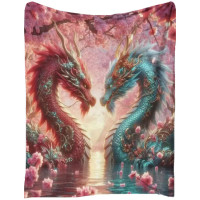 Plaid Dragons - Oriental Dragons