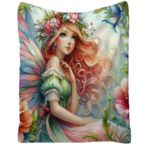 Plaid "Flower Fairy" 70x100 cm / Plaids Fées