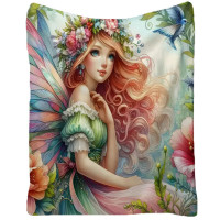 Plaid Fée - Flower Fairy