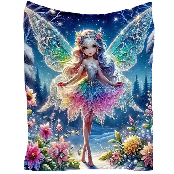 Plaid "The Little Night Fairy" 70x100 cm / Plaids Fées