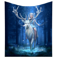 Plaid Anne Stokes Fantasy Forest