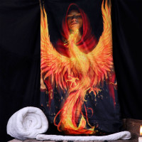 Plaid F&eacute;erique Anne Stokes Phoenix Rising B5317S0