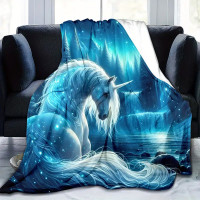 Plaid Licorne - Nightfall Unicorn