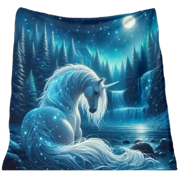 Plaid Licorne "Nightfall Unicorn" / Nouveautés