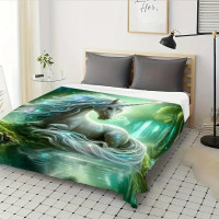 Plaid Licorne - The Pond Unicorn